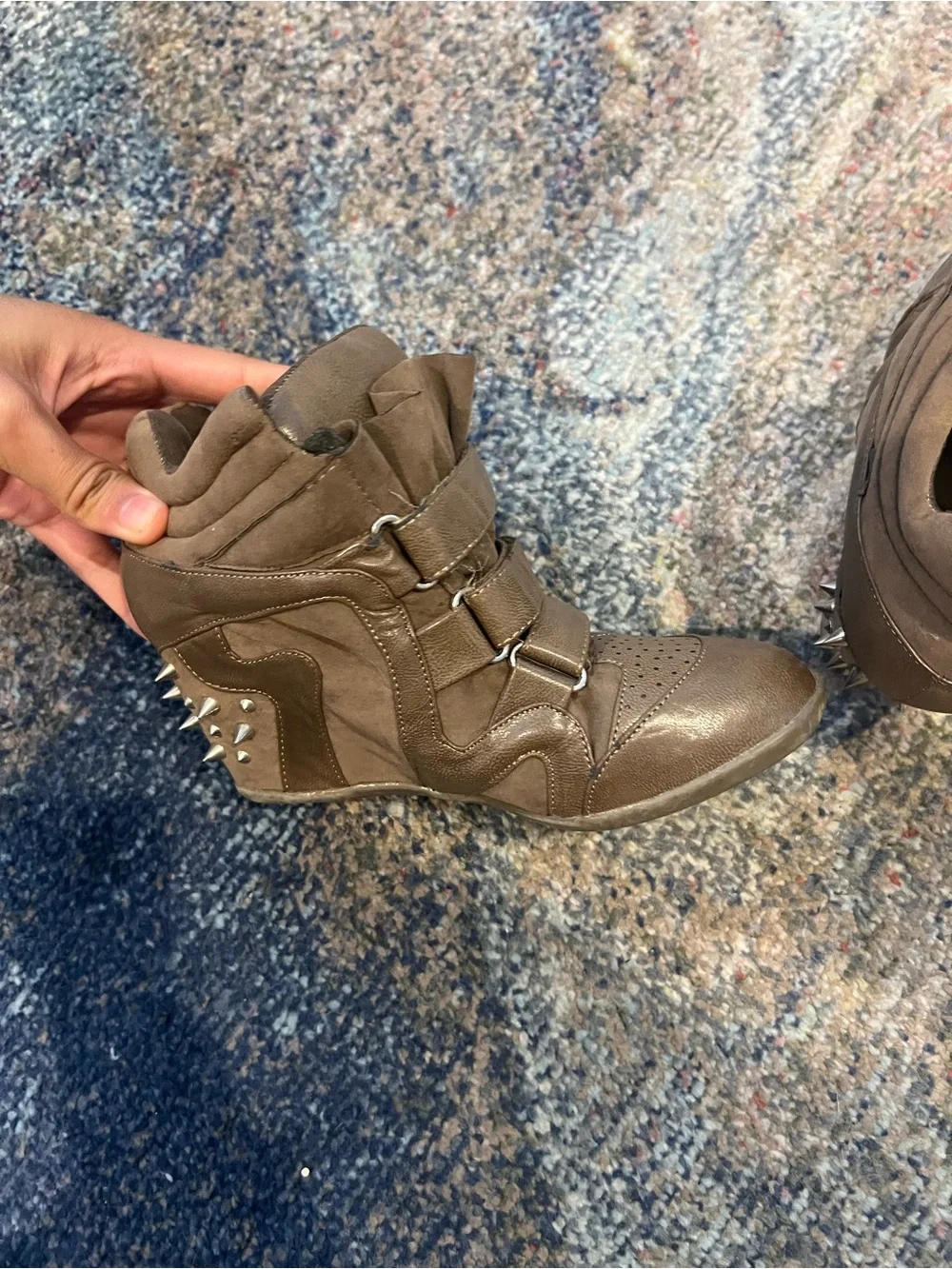 Charlotte Russe Wedge Snaekers - Picture 6 of 7